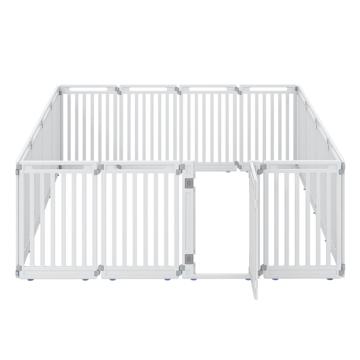 16-Panel Dog Playpen 31.5" Height Indoor Outdoor Pet Gate