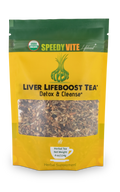 Liver LifeBoost® Tea | USDA Organic Herbal Liver Support* (4 oz / 8 oz / 28 Bags) | SpeedyVite® - FREE SHIPPING