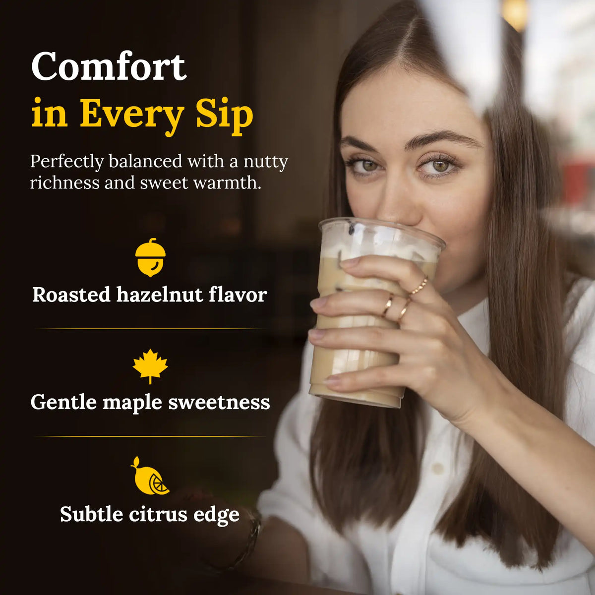 Rich Hazelnut Coffee